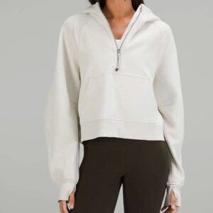 Lululemon Scuba Oversized Half-Zip Hoodie - Bone